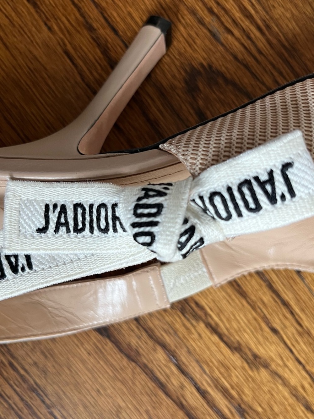 Dior Pink Blush J'Adior Slingback Pointed Toe Pump - 8.5 - Picture 10 of 14